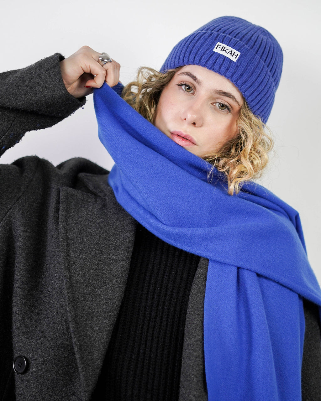 CASHMERE-BLEND FRINGE Scarf