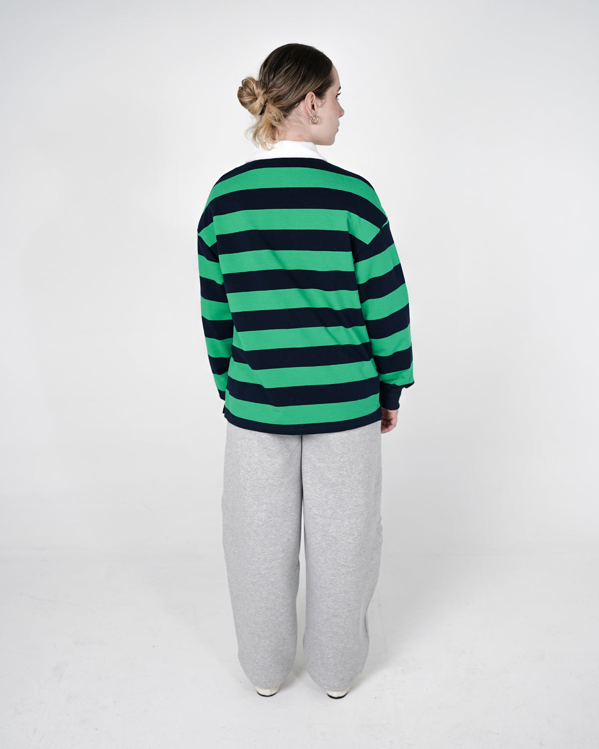 CAFUNÉ Stripe Polo Shirt